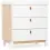 CuddleCo Rafi 2 Piece Furniture Set-Oak/White