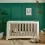 CuddleCo Ada Cot Bed-White/Ash