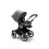 Bugaboo Donkey 5 Twin (Turtle Air) Travel System Bundle-Graphite/Grey Melange 