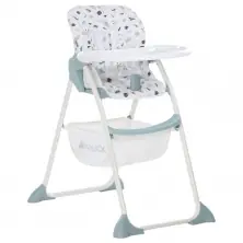 Hauck Sit N Fold Space Highchair - White