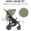 Hauck Rapid 4D Stroller-Beige (New)