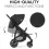 Hauck Rapid 4D Stroller-Green (New)