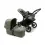 Bugaboo Donkey 5 Duo (Turtle Air) Travel System Bundle-Black/Forest Green 