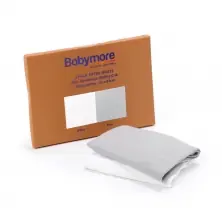 Babymore Air Motion Fitted Sheets - White/Grey