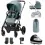 Cybex Balios S Lux Silver Frame 6 Piece Bundle-Ocean Blue