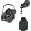 Maxi Cosi Pebble 360 i-Size Car Seat Bundle-Essential Black