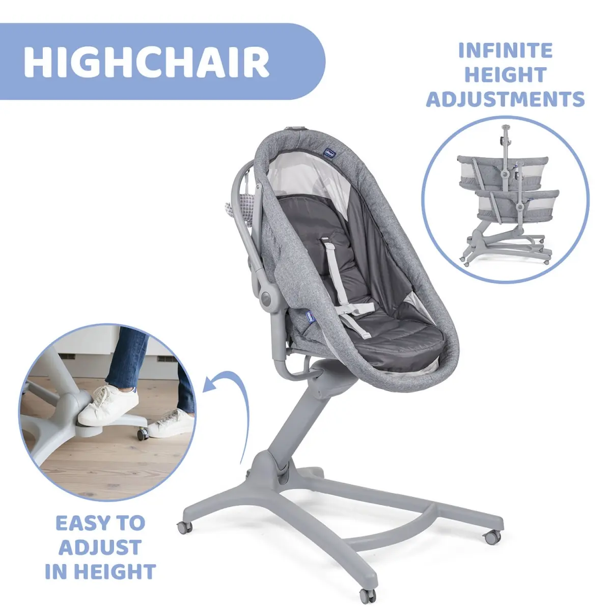 Chicco Baby Hug 4-in-1 review - Highchairs - Feeding Products