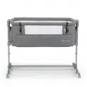 Kinderkraft Neste Up Bedside Travel Baby Cot - Grey Melange