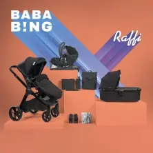 BabaBing Rafi Premium 10 Piece Bundle - Black