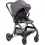 Junior Jones Aylo 2in Pram Bundle-Pebble Grey/Gun Metal