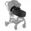 Junior Jones Aylo Pram Essential Bundle-Grey Marl/Black