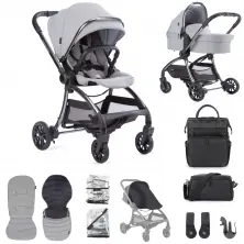 Junior Jones Aylo Luxury Bundle - Pebble Grey/Gunmetal