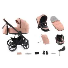 Babystyle Prestige with Vogue Chassis 13 Piece Bundle - Coral/Brown