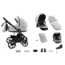 Babystyle Prestige with Vogue Chassis 13 Piece Bundle - Flint/Black