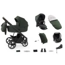 Babystyle Prestige with Vogue Chassis 13 Piece Bundle - Spruce/Brown