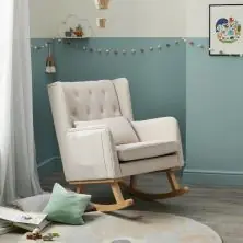 Babymore Lux Nursing Chair-Cream + Free Nursing Pillow Worth £59.99!