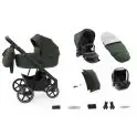 Babystyle Prestige with Vogue Chassis 12 Piece Bundle - Spruce/Brown