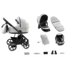 Babystyle Prestige with Vogue Chassis 12 Piece Bundle - Flint/Black