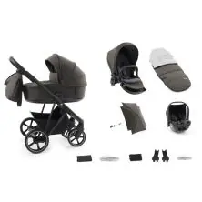 Babystyle Prestige with Vogue Chassis 12 Piece Bundle - Earth/Brown