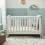 Babymore Caro Mini Cot Bed–Greywash