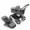 Bugaboo Fox 5 Ultimate Pushchair Bundle - Graphite/Grey Melange