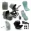 Bugaboo Fox 5 Ultimate Pushchair Bundle - Black/Forest Green 