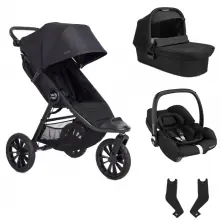 Baby Jogger City Elite 2 3in1 Travel System - Opulent Black