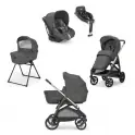 Inglesina Aptica Travel System with Darwin Car Seat - Velvet Grey