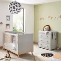 Babymore Mona 2 Piece Universal Roomset - Grey