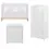 Babymore Mona 3 Piece Roomset-White