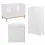 Babymore Mona Mini 3 Piece Roomset-White