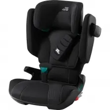 Britax Kidfix i-Size Group 2/3 High Back Booster Car Seat - Galaxy Black + FREE Car Seat Protector Worth £17.99!