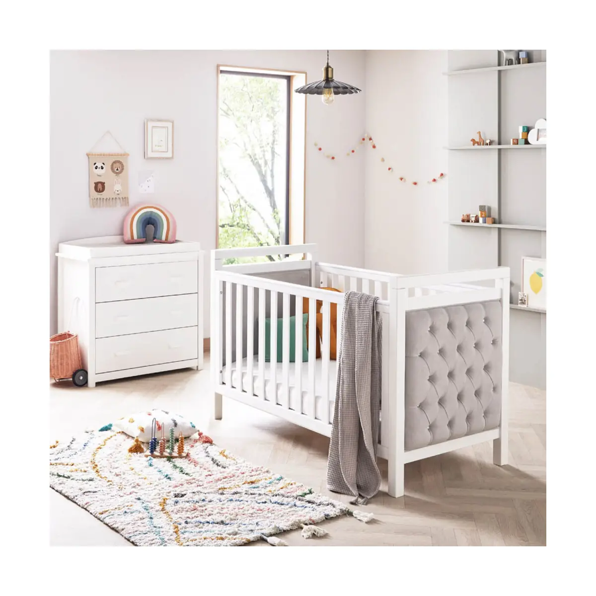 Babymore Velvet Deluxe 2 Piece Room Set