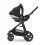 BabyStyle Oyster 3 Gloss Black Chassis Essential Capsule Travel System - Pixel**