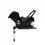 Ickle Bubba Stomp Luxe Black Frame Travel System with Galaxy Carseat & Isofix Base - Black/Charcoal Grey/Tan !