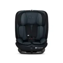 Kinderkraft Oneto3 Group 1/2/3 I-size Car Seat with ISOFIX Base - Graphite Black