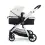 Babymore Mimi 2 in 1 Pram System Bundle - Silver