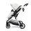 Babymore Mimi 2 in 1 Pram System Bundle - Silver