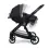 Babymore Mimi 3 in 1 Travel System Bundle with Pecan i-Size Carseat - Black