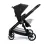 Babymore Mimi 3 in 1 Travel System Bundle with Pecan i-Size Carseat - Black