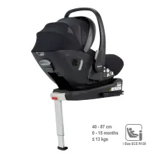 Babymore Pecan i-Size Car Seat with Isofix Base - Black