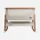 Tutti Bambini CoZee AIR Bedside Crib - Scandinavian Walnut/Ecru !