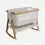 Tutti Bambini CoZee AIR Bedside Crib - Scandinavian Walnut/Ecru !