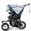 Out n About Nipper Double V5 Stroller- Rock Salt Grey