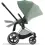 Cybex Priam Pushchair - Chrome Black/Leaf Green