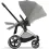 Cybex Priam Pushchair - Chrome Black/Leaf Green