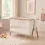 Tutti Bambini Cozee XL Bedside Crib & Cot Bundle - Scandinavian Walnut/Ecru !