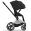 Cybex Priam Pushchair - Chrome Black/Peach Pink