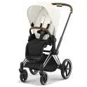 Cybex Priam Pushchair - Chrome Brown/Off White