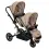 My Babiie MB33 Dani Dyer Tandem Pushchair - Black Leopard (MB33DDLB)